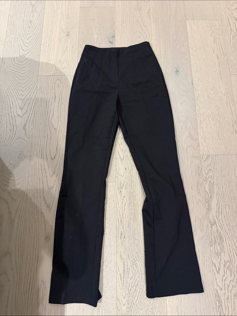 Zara Black Boot-Cut Dress Pants